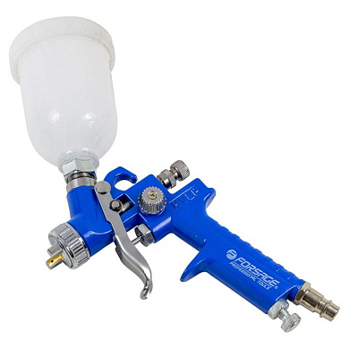 Краскораспылитель с верхним пластиковым бачком бачок 125 мл, сопло 1.0 мм Forsage F-H-2000-2V