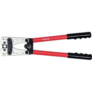 Пресс-клещи для опрессовки наконечников 6, 10, 16, 25, 35, 50 мм2 Yato YT-22857