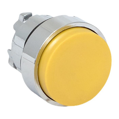 Исполнительный механизм кнопки XB4 желтый выпирающая возвратный без фиксации, без подсветки EKF PROxima XB4BL-Y