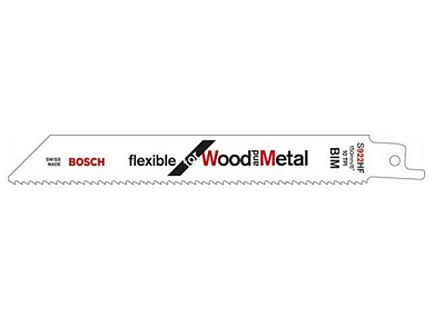 Пильное полотно S 922 HF Flexible for Wood and Metal (150 мм) BOSCH (2608656039)