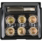 Набор для ремонта резьбы к масляному поддону M17х1,5 мм 6 пр. Yato YT-17573