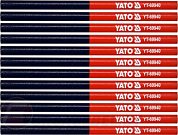 Карандаш столярный синий-красный 12 шт. Yato YT-69940