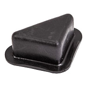 Опора мебельная пласт. уголок h20, черный RU 108322