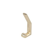 Крючок меб. двухрожковый мет. PEROLA, брашированное золото AKS 104196