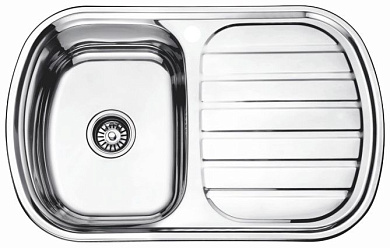 Кухонная мойка из нержавеющей стали, декорированная Ledeme L67749-L