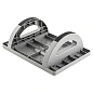 Подставка для ног с массажными роликами 13х25х34 см WMC TOOLS WMC-PLM1