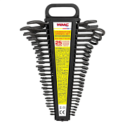 Набор ключей комбинированный 6-32 мм 25 пр WMC TOOLS WMC-5261D36-41 BLACK