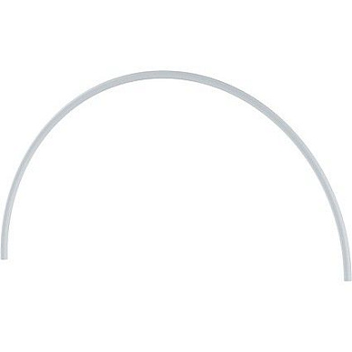 Дуга пластиковая для парника 80х90 см, D 12 мм, белая Palisad 644295