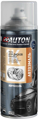 Эмаль для дисков акриловая Серебристая аэр. 520 мл AUTON ATN-A46207