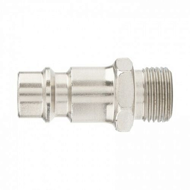 Ниппель универсальный быстросъемный (''папа''), внешняя резьба 1/2, 2 шт, Stels 57067