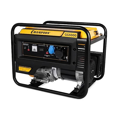 Генератор OHV 15 лс, 25л, 5,0/5,5 кВт CHAMPION GG5000