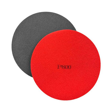 Круг шлифовальный D150 мм P320 Velcro красного цвета, тип зерна – карбид кремния, HOREX MA320