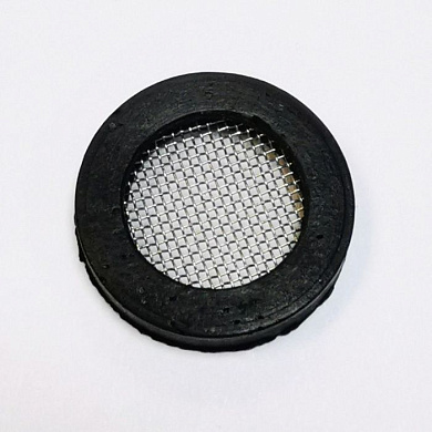 Прокладка с сеткой 1/2", резина + нержавеющая сталь L76 Ledeme