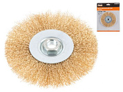 Щетка дисковая гофр. плоская, для УШМ Gepard