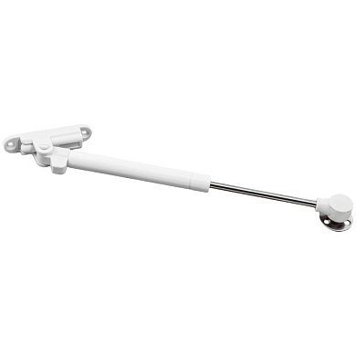 Подъемник газовый верхний 60N с доводчиком и фиксацией в положении белый AKS 73080