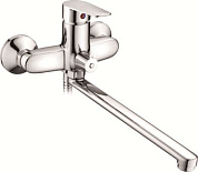 Смеситель для ванны, цинк, хром Loffrey LF82202