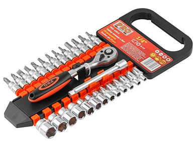 Набор головок и бит 28 пр. 1/4" PRO STARTUL PRO-42814