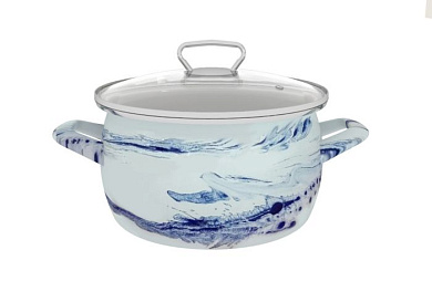 Кастрюля 1,5л (сфера) Сантэкс 1-2415111(Бл)(БС)