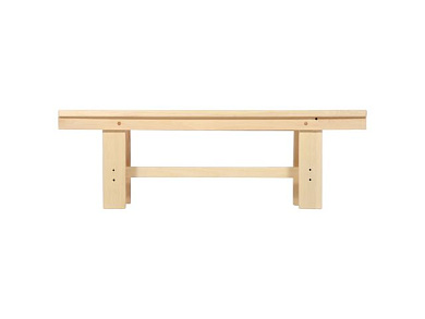Лавочка разборная, 120х33х43 см, липа Банные штучки 34002