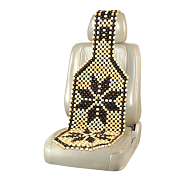 Накидка сиденья массажная Massage-05 дерево светлое дерево/рисунок темный SKYWAY S01305005