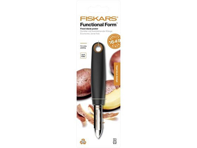 Нож для чистки с фиксированным лезвием Functional Form Fiskars (Fiskars ДОМ) 1014418