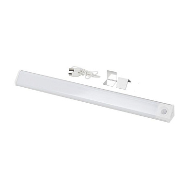 Светильник светодиодный Luminara, аккумуляторный, на движение, 2W, 300 мм, алюминий, AKS 115092