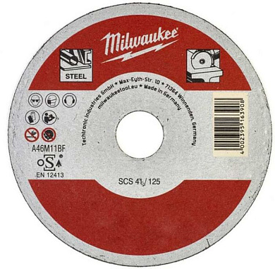 Диск отрезной Milwaukee SCS41 125x1 4932479578