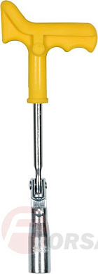 Ключ свечной шарнирный 16 мм Vorel 57220