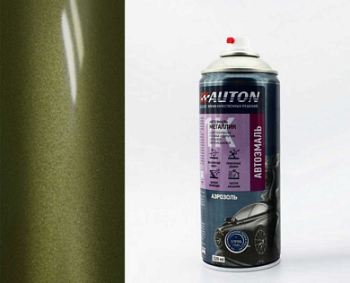 Автоэмаль металлик 331 Золотой лист аэр. 520 мл AUTON ATN-A46332