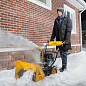 Бензиновая снегоуборочная машина SB 560 LP, 212 cc, электростартер, фара Denzel 97652