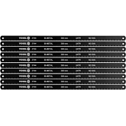 Полотна для ножовки 300х12,6x0.65 мм по металлу 24TPI bimetal M2 + D6A, 10 шт Vorel 27544