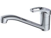 Смеситель для кухни, Lt D35, серия URS, высота излива - 123,5 мм, длина излива - 207 мм излив поворотный, L-образный. AV Engineering AVURS4-A120-449