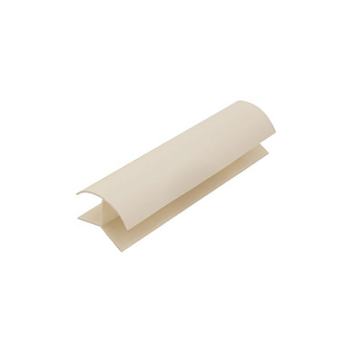 Угол 135 к цоколю мебельному ПВХ h=100 крем, РБ BY 30162