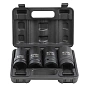Набор головок ударных глубоких 1" 4 пр., 12-гр., 27, 32, 33, 36 мм Forsage F-8041-9MPB