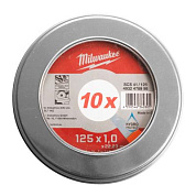 Диск отрезной Milwaukee PRO+ SCS41 125x1 10шт 4932478998