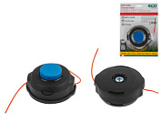 Головка триммерная GTP-TC65 полуавт., блистер, 110 мм, лев. резьба М10х1.25 "мама" ECO GTPTC650011B