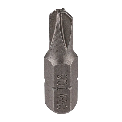 Бита Torq-Set 6 мм, 25 мм 1/4'' RockForce RF-121S2506