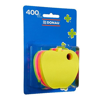 Бумага для заметок на клейкой основе "Apple", 70x70 мм, 400 листов, ассорти неон