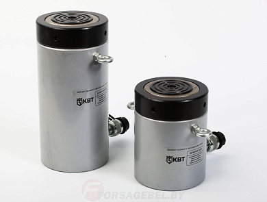 Домкрат гидравлический грузовой с фиксирующей гайкой 50 т, 265-415 мм ДГ50П150Г КВТ 74340