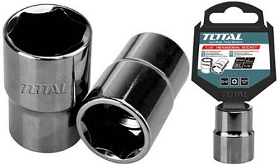 Торцевая головка 1/2'' 10 мм 6-гр TOTAL THTST12101