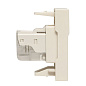 Розетка RJ45 кат, 5e, 1 модуль EKF E1MK015E-135-10