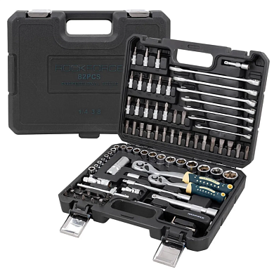 Набор инструментов 82 пр 1/4''&3/8'' 6-гр RockFORCE LIGHT RF LIGHT-4821-5DS