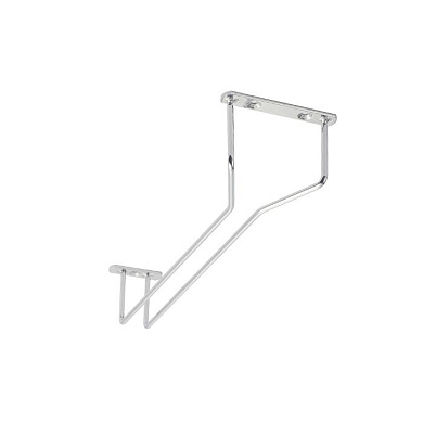 Держатель подвесной для бокалов однорядный, графит AKS 123864