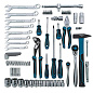Набор инструментов 76 пр. CrV 1/4''&1/2'' Gross 14156