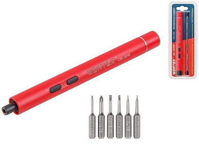 Электрическая отвертка CSD 2016 в блистере, 0,15 Нм, 160 об/мин, шестигранник 4 мм WORTEX 1323397