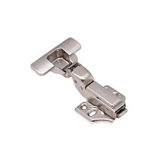 Петля внутренняя с доводчиком 45мм h0 clip-on, саморезы, заглушки, д/фасадов до 28мм, упак 2 шт., PRIME by AKS 112656