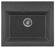 Мойка кухонная из мраморной крошки, графит, A12-24 Gerhans