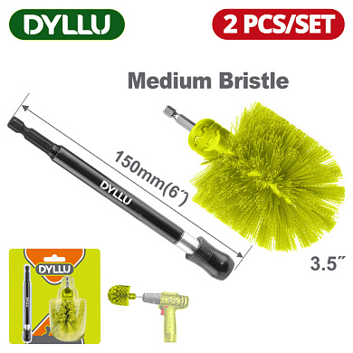 Щетка средней жесткости с держателем 150 мм DYLLU DTND2404