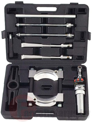 Съемник подшипников гидравлический 2 захвата 12 т. 275-330 мм размах 220-235 мм 9 пр.в кейсе FO, Force 66608