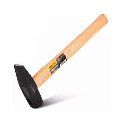 Молоток Deli 0,5 кг, деревянная рукоятка